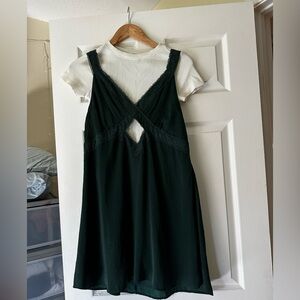 American Eagle Outfitters Green Dress Size L